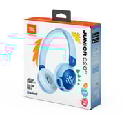 JBL Junior 320BT Wireless On-Ear Kids Headphones Blue