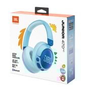 JBL Junior 470NC Wireless Over-Ear Kids Headphones Blue