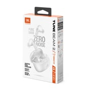 JBL Tune Beam 2 Wireless Earbuds White