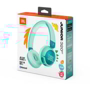 JBL Junior 320BT Wireless On-Ear Kids Headphones Green