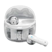 JBL Tune Flex 2 Ghost Edition Wireless Earbuds White