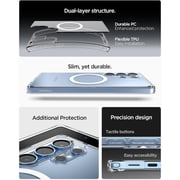 Spigen Ultra Hybrid MagFit Case Clear White Samsung Galaxy S25 Ultra