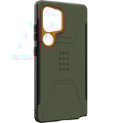 UAG Anti-Slip Case Olive Drab/Orange Samsung Galaxy S25 Ultra