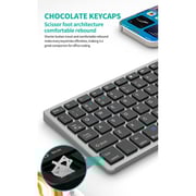Protect Rechargeble Bluetooth Keyboard/Mouse Combo Space Grey