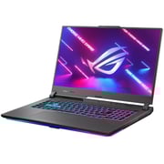 Asus ROG Strix G17 Gaming (2025) Laptop - AMD Ryzen 9-7940HX / 17.3inch FHD / 1TB SSD / 32GB RAM / 8GB NVIDIA GeForce RTX 4070 Graphics / Windows 11 Home / English & Arabic Keyboard / Eclipse Gray / Middle East Version - [G713PI-HX120W]