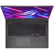 Asus ROG Strix G17 Gaming (2025) Laptop - AMD Ryzen 9-7940HX / 17.3inch FHD / 1TB SSD / 32GB RAM / 8GB NVIDIA GeForce RTX 4070 Graphics / Windows 11 Home / English & Arabic Keyboard / Eclipse Gray / Middle East Version - [G713PI-HX120W]