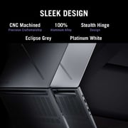 Asus ROG Zephyrus G16 Gaming (2025) Laptop - 2nd Series / Intel Core Ultra 9-285H / 16inch 2.5K / 2TB SSD / 64GB RAM / 24GB NVIDIA GeForce RTX 5090 Graphics / Windows 11 Home / English & Arabic Keyboard / Eclipse Gray/Middle East Version-[GU605CX-QR111W]