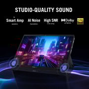 Asus ROG Flow Z13 Gaming (2025) Laptop - AMD Ryzen AI MAX+ 395 / 13.4inch 2.5K / 1TB SSD / 32GB RAM / Shared AMD Radeon Graphics / Windows 11 Home / English & Arabic Keyboard / Off Black / Middle East Version - [GZ302EA-RU016W]