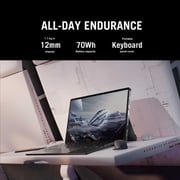 Asus ROG Flow Z13 Gaming (2025) Laptop - AMD Ryzen AI MAX+ 395 / 13.4inch 2.5K / 1TB SSD / 32GB RAM / Shared AMD Radeon Graphics / Windows 11 Home / English & Arabic Keyboard / Off Black / Middle East Version - [GZ302EA-RU016W]