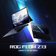 Asus ROG Flow Z13 Gaming (2025) Laptop - AMD Ryzen AI MAX+ 395 / 13.4inch 2.5K / 1TB SSD / 32GB RAM / Shared AMD Radeon Graphics / Windows 11 Home / English & Arabic Keyboard / Off Black / Middle East Version - [GZ302EA-RU016W]