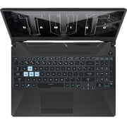Asus TUF A15 Gaming (2025) Laptop - AMD Ryzen 5-7535HS / 15.6inch FHD / 512GB SSD / 8GB RAM / 4GB NVIDIA GeForce RTX 2050 Graphics / Windows 11 Home / English & Arabic Keyboard / Graphite Black / Middle East Version - [FA506NF-HN003W]