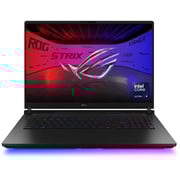 Asus ROG Strix SCAR 18 Gaming (2025) Laptop - 2nd Series / Intel Core Ultra 9-275HX / 18inch 2.5K / 4TB SSD / 64GB RAM / 24GB NVIDIA GeForce RTX 5090 Graphics / Windows 11 Home / English & Arabic Keyboard / Off Black / Middle East Version-[G835LX-SA047W]