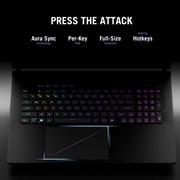 Asus ROG Strix SCAR 18 Gaming (2025) Laptop - 2nd Series / Intel Core Ultra 9-275HX / 18inch 2.5K / 4TB SSD / 64GB RAM / 24GB NVIDIA GeForce RTX 5090 Graphics / Windows 11 Home / English & Arabic Keyboard / Off Black / Middle East Version-[G835LX-SA047W]