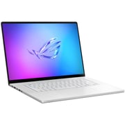 Asus ROG Zephyrus G16 Gaming (2025) Laptop - 2nd Series / Intel Core Ultra 9-285H / 16inch 2.5K / 1TB SSD / 64GB RAM / 12GB NVIDIA GeForce RTX 5070 Grapahics / Win11 Home / English & Arabic Keyboard / Platinum White / Middle East Version-[GU605CR-QR216W]
