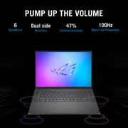 Asus ROG Zephyrus G16 Gaming (2025) Laptop - 2nd Series / Intel Core Ultra 9-285H / 16inch 2.5K / 1TB SSD / 64GB RAM / 12GB NVIDIA GeForce RTX 5070 Grapahics / Win11 Home / English & Arabic Keyboard / Platinum White / Middle East Version-[GU605CR-QR216W]