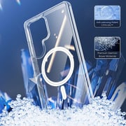 FITIT Clear Case for S25 Ultra with MagSafe – Ultra Slim, Shockproof, Crystal Clear Protection, Strong Magnetic Case Compatible with MagSafe (Clear)