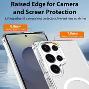 FITIT Clear Case for S25 Ultra with MagSafe – Ultra Slim, Shockproof, Crystal Clear Protection, Strong Magnetic Case Compatible with MagSafe (Clear)