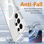 FITIT Clear Case for S25 Ultra with MagSafe – Ultra Slim, Shockproof, Crystal Clear Protection, Strong Magnetic Case Compatible with MagSafe (Clear)