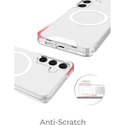 Samsung Galaxy S25 Plus Magnetic Clear Case + Screen Protector Bundle 360Â° Protection, Shatterproof, Anti-Yellowing, Premium Tempered Glass, High Clarity