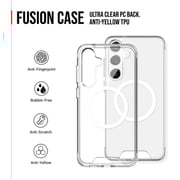 Glassology Case With Screen Protector Clear Samsung Galaxy S25