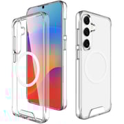 Glassology Case With Screen Protector Clear Samsung Galaxy S25