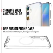 Glassology Case With Screen Protector Clear Samsung Galaxy S25