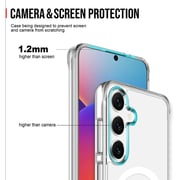 Glassology Case With Screen Protector Clear Samsung Galaxy S25 Plus