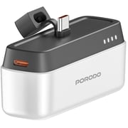 Porodo Power Bank 5000mAh White PD-PBFCH048-WH