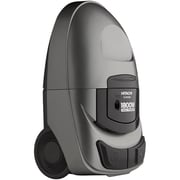 Hitachi CV-W1800 Bagless Canister Vacuum Cleaner, 1800W, 5L Dust Capacity, Washable Cloth Filter – Silver – CV-W1800SI