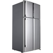 ثلاجة هيتاشي بفريزر علوي 600 لتر R-V805PS1KVBSL. 