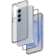 Smartix Clear Case With Screen Protector Transparent Samsung Galaxy S25