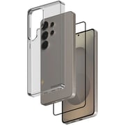 Smartix Clear Case With Screen Protector Transparent Samsung Galaxy S25 Ultra