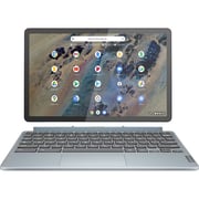 Lenovo IP Duet 3 Chrome 11Q727 2-in-1 (2021) Laptop - Qualcomm Snapdragon 7c Gen 2 / 11inch 2K / 128GB SSD / 4GB RAM / Shared Qualcomm Adreno GPU / Chrome OS / English Keyboard / Misty Blue / English Keyboard / International Version - [82T6000EUS]