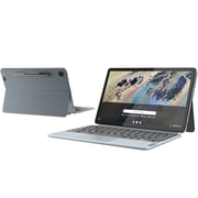 Lenovo IP Duet 3 Chrome 11Q727 2-in-1 (2021) Laptop - Qualcomm Snapdragon 7c Gen 2 / 11inch 2K / 128GB SSD / 4GB RAM / Shared Qualcomm Adreno GPU / Chrome OS / English Keyboard / Misty Blue / English Keyboard / International Version - [82T6000EUS]