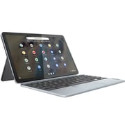 Lenovo IP Duet 3 Chrome 11Q727 2-in-1 (2021) Laptop - Qualcomm Snapdragon 7c Gen 2 / 11inch 2K / 128GB SSD / 4GB RAM / Shared Qualcomm Adreno GPU / Chrome OS / English Keyboard / Misty Blue / English Keyboard / International Version - [82T6000EUS]