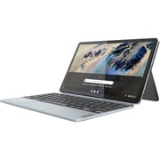Lenovo IP Duet 3 Chrome 11Q727 2-in-1 (2021) Laptop - Qualcomm Snapdragon 7c Gen 2 / 11inch 2K / 128GB SSD / 4GB RAM / Shared Qualcomm Adreno GPU / Chrome OS / English Keyboard / Misty Blue / English Keyboard / International Version - [82T6000EUS]