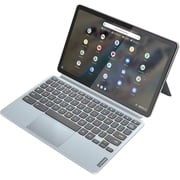 Lenovo IP Duet 3 Chrome 11Q727 2-in-1 (2021) Laptop - Qualcomm Snapdragon 7c Gen 2 / 11inch 2K / 128GB SSD / 4GB RAM / Shared Qualcomm Adreno GPU / Chrome OS / English Keyboard / Misty Blue / English Keyboard / International Version - [82T6000EUS]