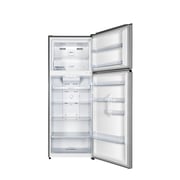 Hisense 461 Liters No Frost 2 doors Refrigerator freezer on top , Inox - RT3N461NCCA
