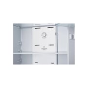 Hisense 461 Liters No Frost 2 doors Refrigerator freezer on top , Inox - RT3N461NCCA