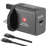 Swiss Military Wireless Charger Black