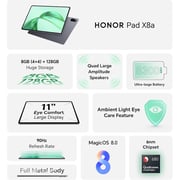 Honor Pad X8a 5301AKGE Tablet - WiFi 128GB 4GB 11inch Space Grey