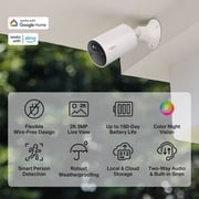 TPLink Tapo C410 Smart Wireless Indoor/Outdoor Camera 2 Pack