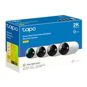 TPLink Tapo C410 Smart Wireless Indoor/Outdoor Camera 4 Pack