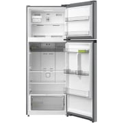 Midea Top Mount Refrigerator 413L with Multi Airflow, Silver – MDRT580MTU46SAD