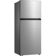 Midea Top Mount Refrigerator 413L with Multi Airflow, Silver – MDRT580MTU46SAD