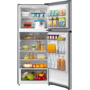 Midea Top Mount Refrigerator 413L with Multi Airflow, Silver – MDRT580MTU46SAD