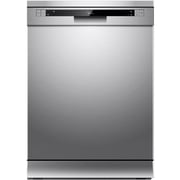 Midea Freestanding Dishwasher with 12 Place Settings, 7 Programs, and Silver Finish – WQP125201CSEG