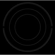 Ariston 90cm Built-In Electric Vitro Ceramic Hob with 5 Cooking Zones, Touch Control, and Child Lock – HR9020B