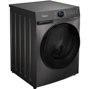 Midea Front Load 12 kg Inverter Motor, 14 Programs, Steam Care, Quick Wash, Titanium Washing Machine – MF200W120W1TSA