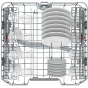 Ariston Freestanding Dishwasher with 14 Place Settings, 7 Programs, Inverter Motor, and Silver Finish – LFC3C26WX60HZ